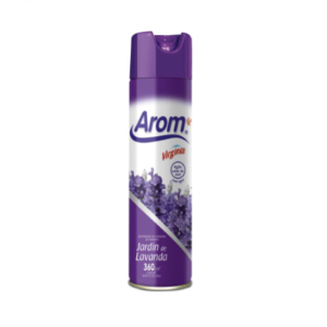 DESODORANTE AMBIENTAL AROM AEROSOL LAVANDA 360 CC