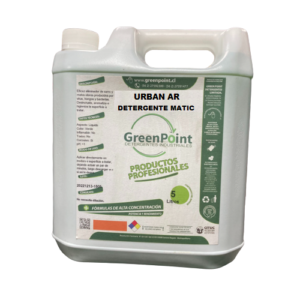 DETERGENTE MATIC GREENPOINT URBAN AR 5 LT